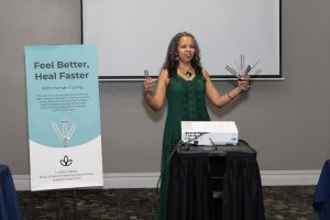 Photos of Linette Mattei at Southern Tier Young Professionals Summit on October 25th, 2023